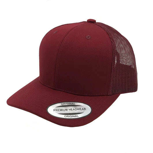 Hats: unleash your style with custom apparel today! Hp001 - Maroon / ONE SIZE - HATS