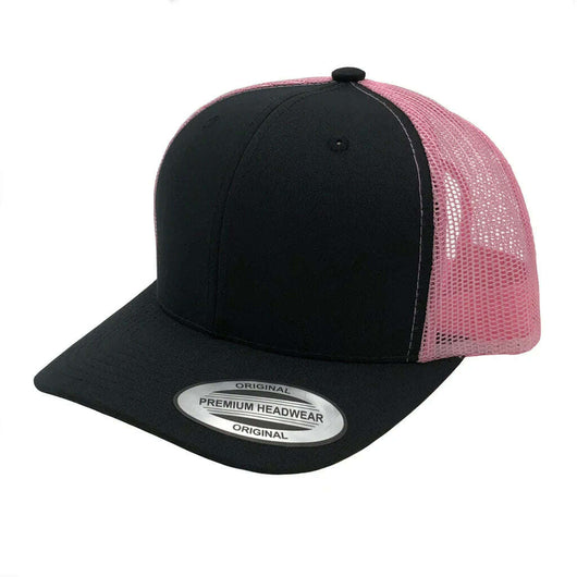 Hats: unleash your style with custom apparel today! Hp001 - Black Pink / ONE SIZE - HATS