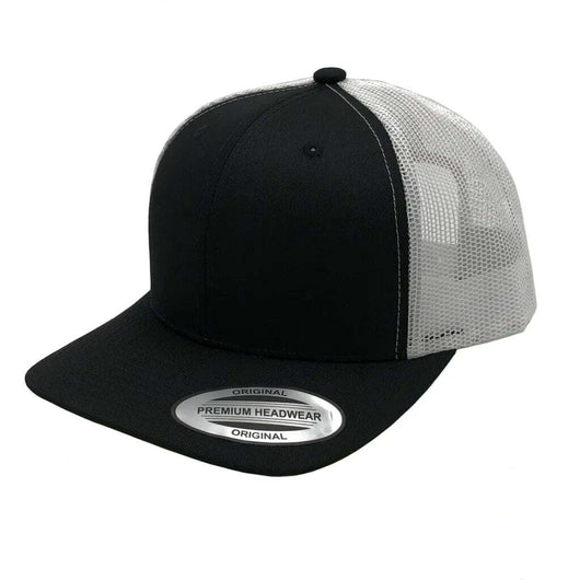 Hats: unleash your style with custom apparel today! Hp001 - Black White / ONE SIZE - HATS