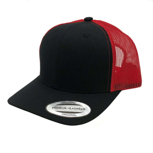 Hats: unleash your style with custom apparel today! Hp001 - Black Red / ONE SIZE - HATS