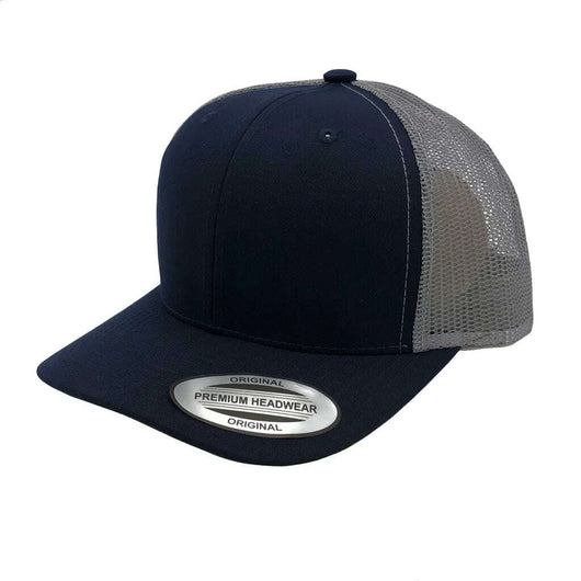 Hats: unleash your style with custom apparel today! Hp001 - Navy Grey / ONE SIZE - HATS