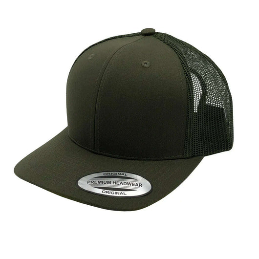 Hats: unleash your style with custom apparel today! Hp001 - Olive / ONE SIZE - HATS