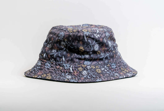 Hats: custom apparel designs await you. Shop now! Hat24 - Floral Reversible to Solid Black / ONE SIZE - Hats