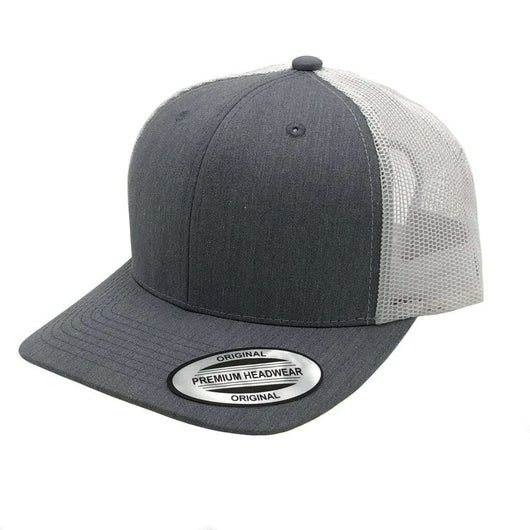 Hats: unleash your style with custom apparel today! Hp001 - Heather Grey White / ONE SIZE - HATS