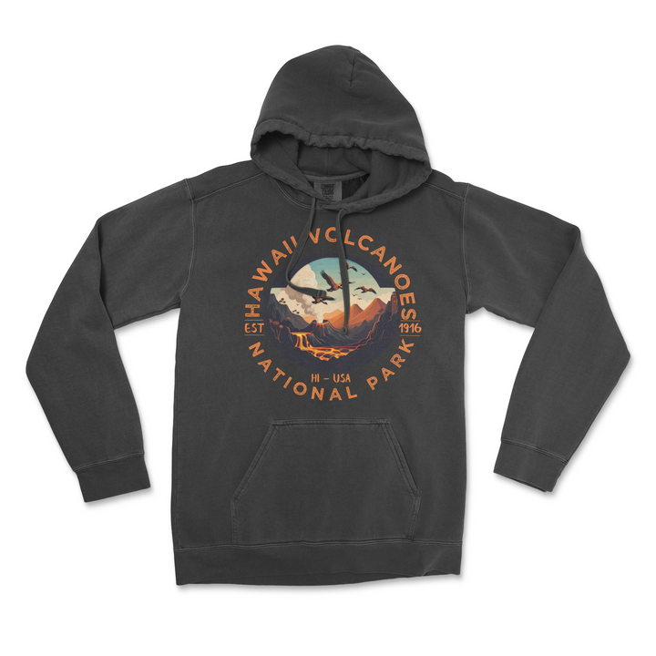 Hawaii Volcanoes National Park Comfort Colors Hoodie - hoodie