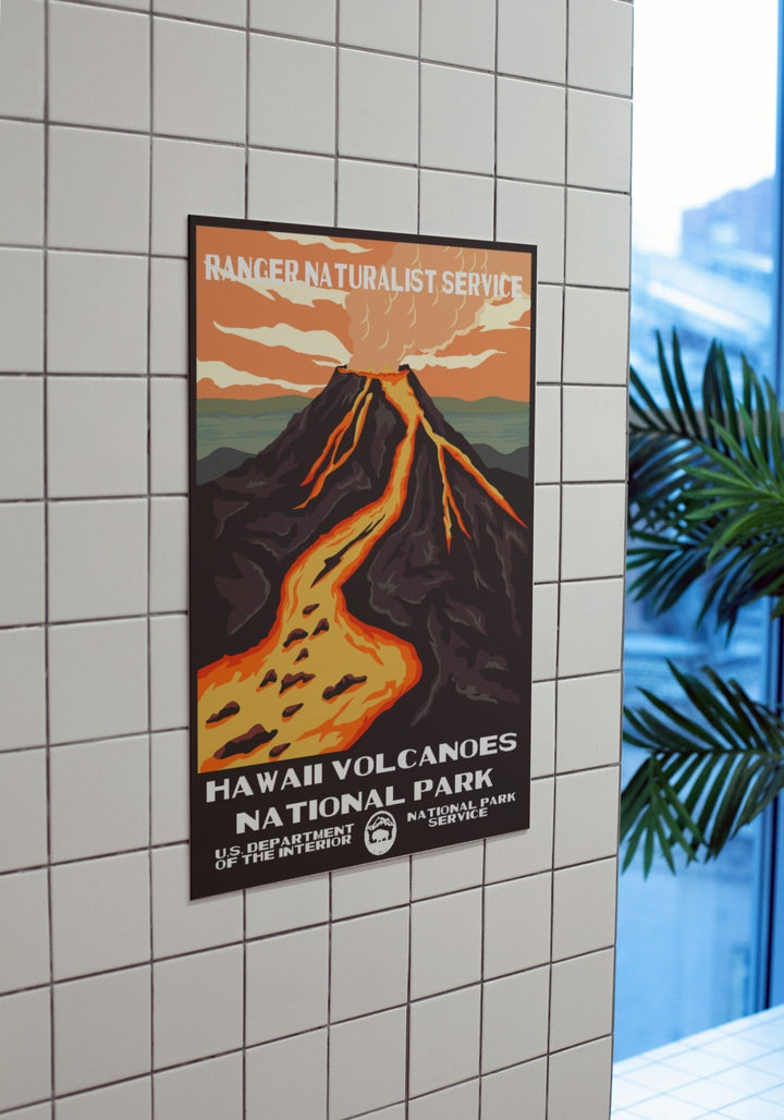 Hawaii Volcanoes National Park Poster - poster