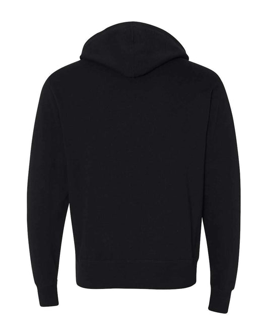 Heathered French Terry Full-Zip Hooded Sweatshirt PRM90HTZ - Full-Zip Hoodie