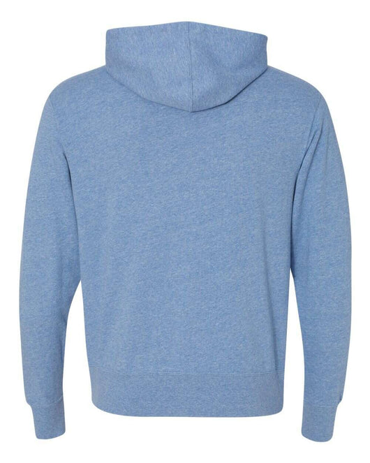 Heathered French Terry Full-Zip Hooded Sweatshirt PRM90HTZ - Full-Zip Hoodie