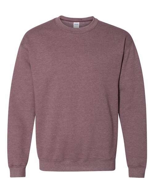 Heavy Blend™ Crewneck Sweatshirt - Heather Dark Maroon / S