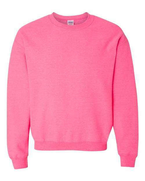 -Heavy Blend™ Crewneck Sweatshirt - Safety Pink-torontoscreenprinting.ca