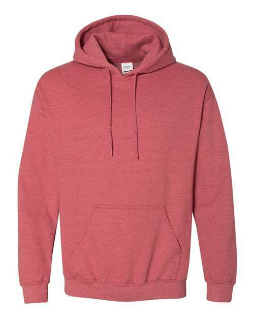 -Heavy Blend™ Hooded Sweatshirt - Heather Scarlet Red-torontoscreenprinting.ca