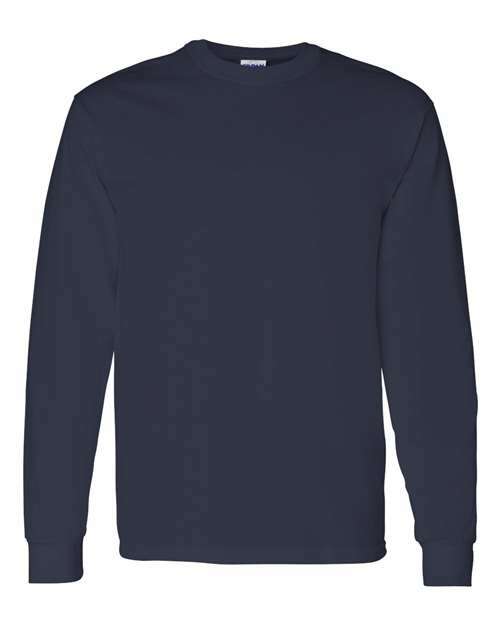 Heavy Cotton™ Long Sleeve T-Shirt - Navy - Navy / S