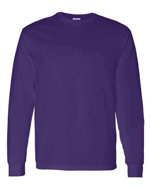 Heavy Cotton™ Long Sleeve T-Shirt - Purple - Purple / S