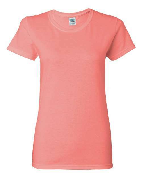 Heavy Cotton™ Women’s T-Shirt - Coral Silk - Coral Silk / S