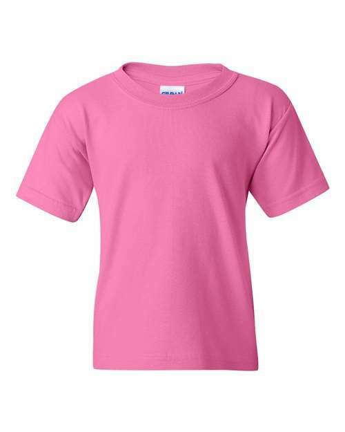 Heavy Cotton™ Youth T-Shirt - Azalea - Azalea / XS