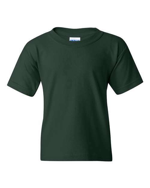 Heavy Cotton™ Youth T-Shirt - Forest Green - Forest Green / XS