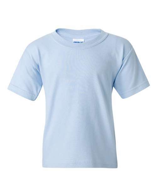 Heavy Cotton™ Youth T-Shirt - Light Blue - Light Blue / XS