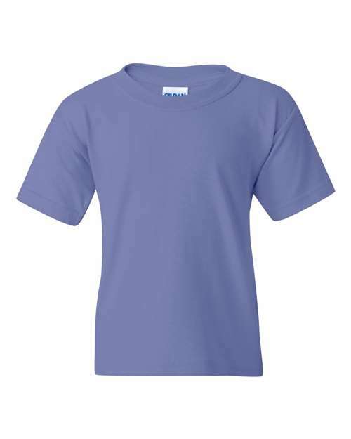 Heavy Cotton™ Youth T-Shirt - Violet - Violet / XS