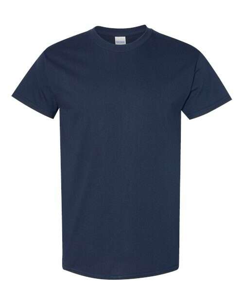 -Heavy Cotton™ T-Shirt - Navy-torontoscreenprinting.ca