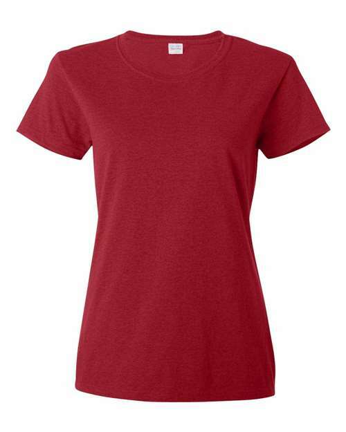 -Heavy Cotton™ Women’s T-Shirt - Antique Cherry Red-torontoscreenprinting.ca