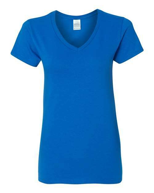 -Heavy Cotton™ Women’s V-Neck T-Shirt-torontoscreenprinting.ca