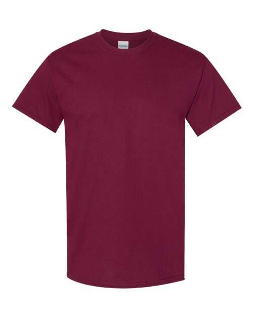 -Heavy Cotton™ Youth T-Shirt - Maroon-torontoscreenprinting.ca