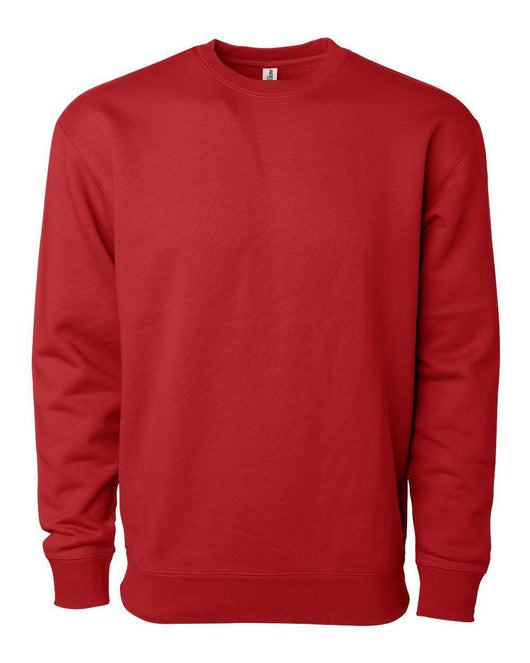 Heavyweight Crewneck Sweatshirt IND3000 - Red / XS - Sweaters