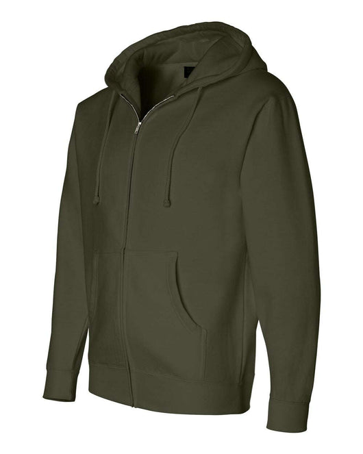 Heavyweight Full-Zip Hooded Sweatshirt - IND4000Z - Full-Zip Hoodie