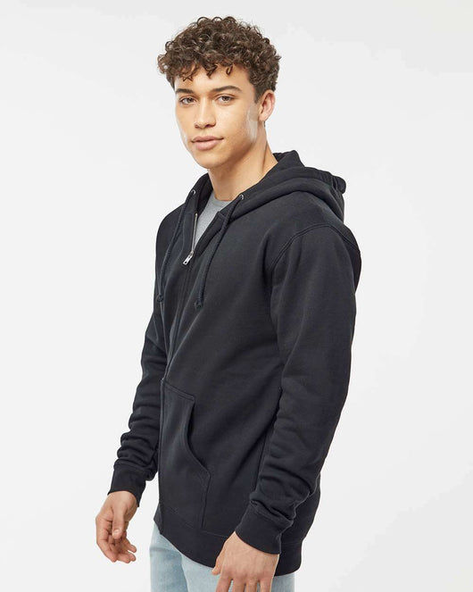 Heavyweight Full-Zip Hooded Sweatshirt - IND4000Z - Full-Zip Hoodie