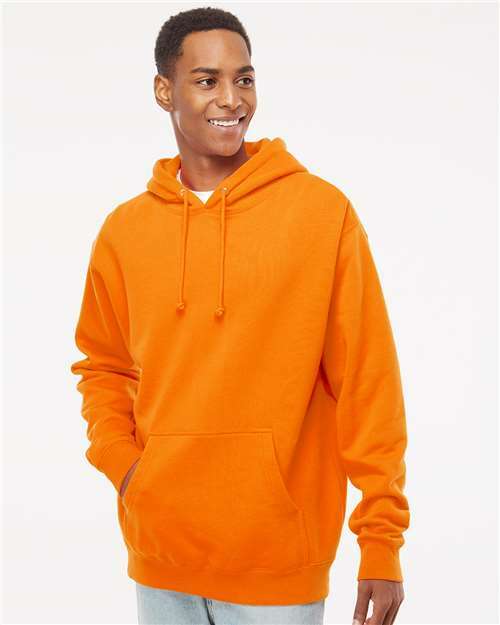 -Heavyweight Hooded Sweatshirt - Safety Orange-torontoscreenprinting.ca