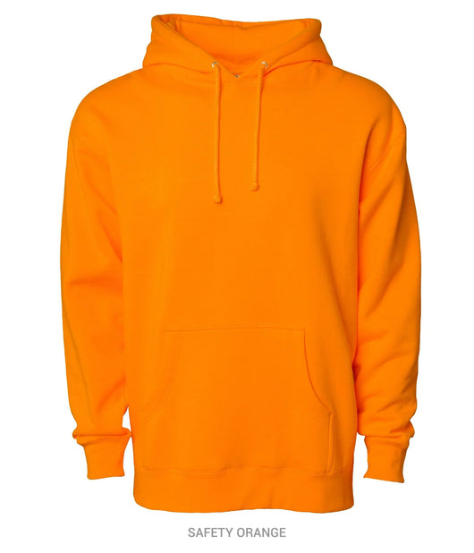 Heavyweight Hooded Sweatshirt - IND4000C - Safety Orange / S - Hoodie