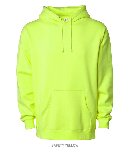 Heavyweight Hooded Sweatshirt - IND4000C - Safety Yellow / S - Hoodie