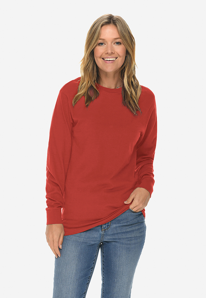Heavyweight Long Sleeve Tee - LS15009 - Color Set 2 - Paprika / XS - T-Shirt
