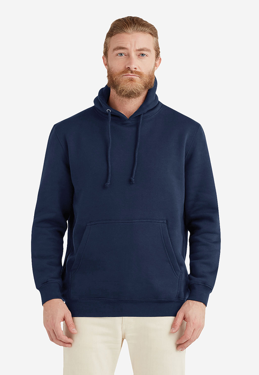Heavyweight Pullover Hoodie - LS19001 - Navy Blue / XS - Hoodies