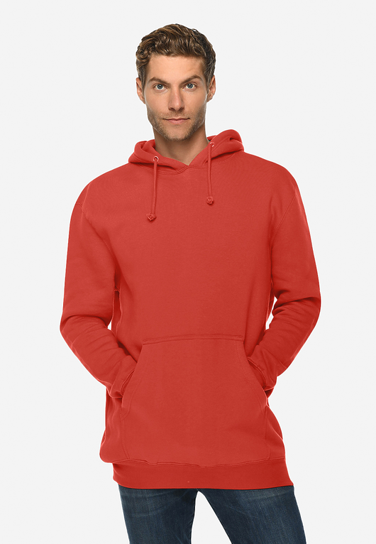 Heavyweight Pullover Hoodie - LS19001 - Paprika / XS - Hoodies