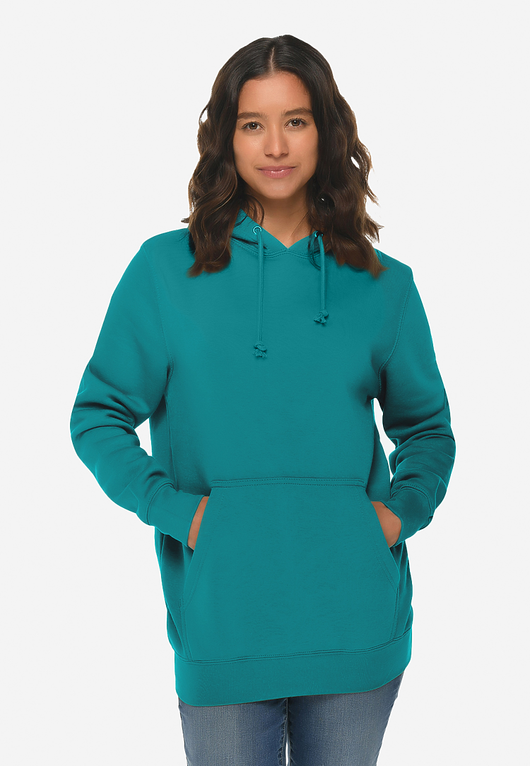 Heavyweight Pullover Hoodie - LS19001 - Teal / XS - Hoodies