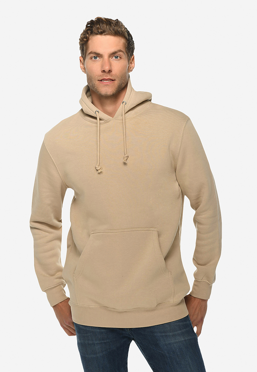 Heavyweight Pullover Hoodie - LS19001 - Toasted Coconut / XS - Hoodies