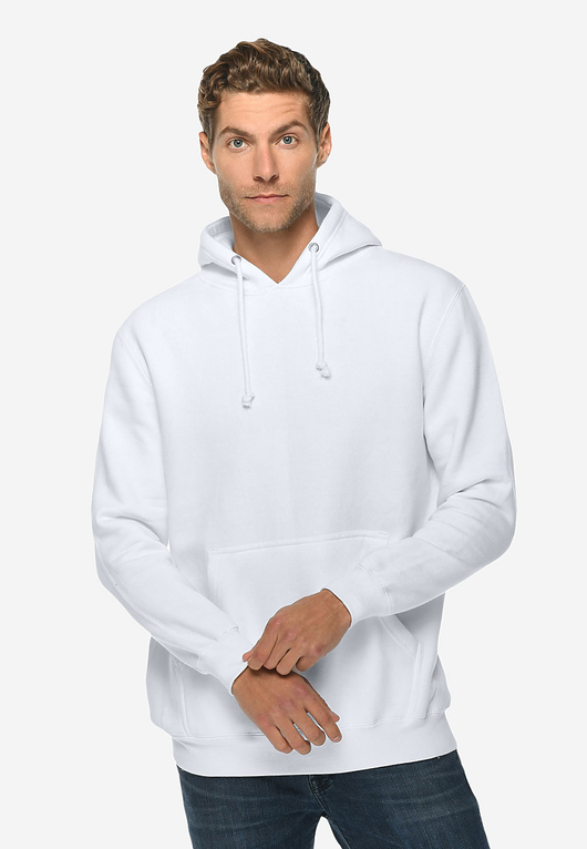 Heavyweight Pullover Hoodie - LS19001 - White / XS - Hoodies