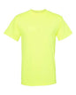 Neon yellow Heavyweight T-Shirt Safety Green with classic fit, ideal for screen printing and custom apparel