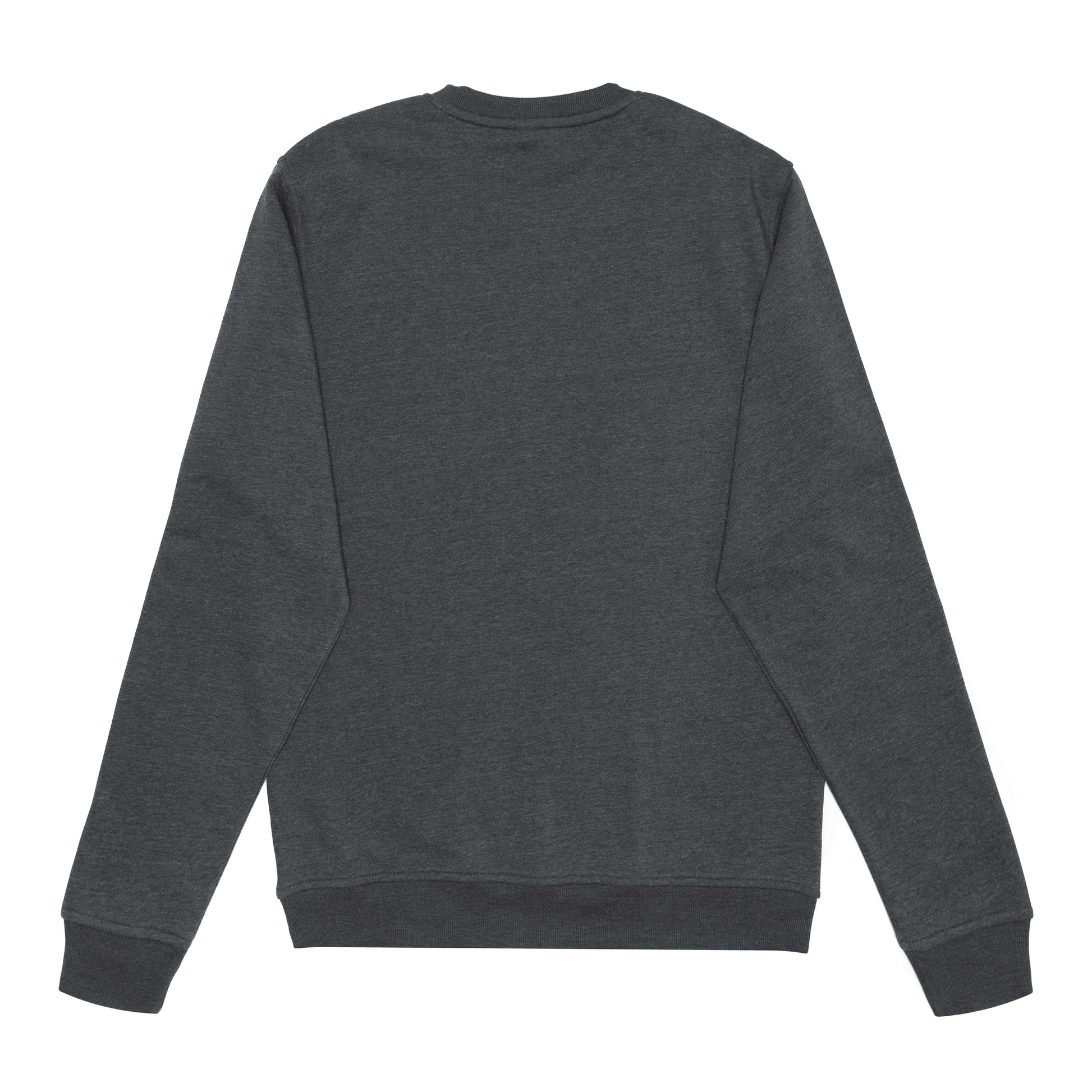 Crewnecks-HERO-1020 Unisex Blank Crewneck Sweatshirt - Dark Heather-torontoscreenprinting.ca