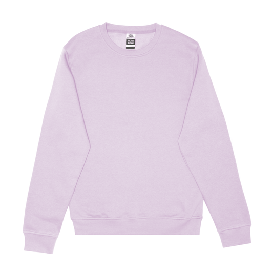 Crewnecks-HERO-1020 Unisex Blank Crewneck Sweatshirt - Lavender-torontoscreenprinting.ca