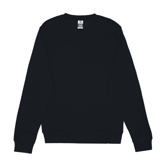 Crewnecks-HERO-1020 Unisex Blank Crewneck Sweatshirt - Navy Blue-torontoscreenprinting.ca