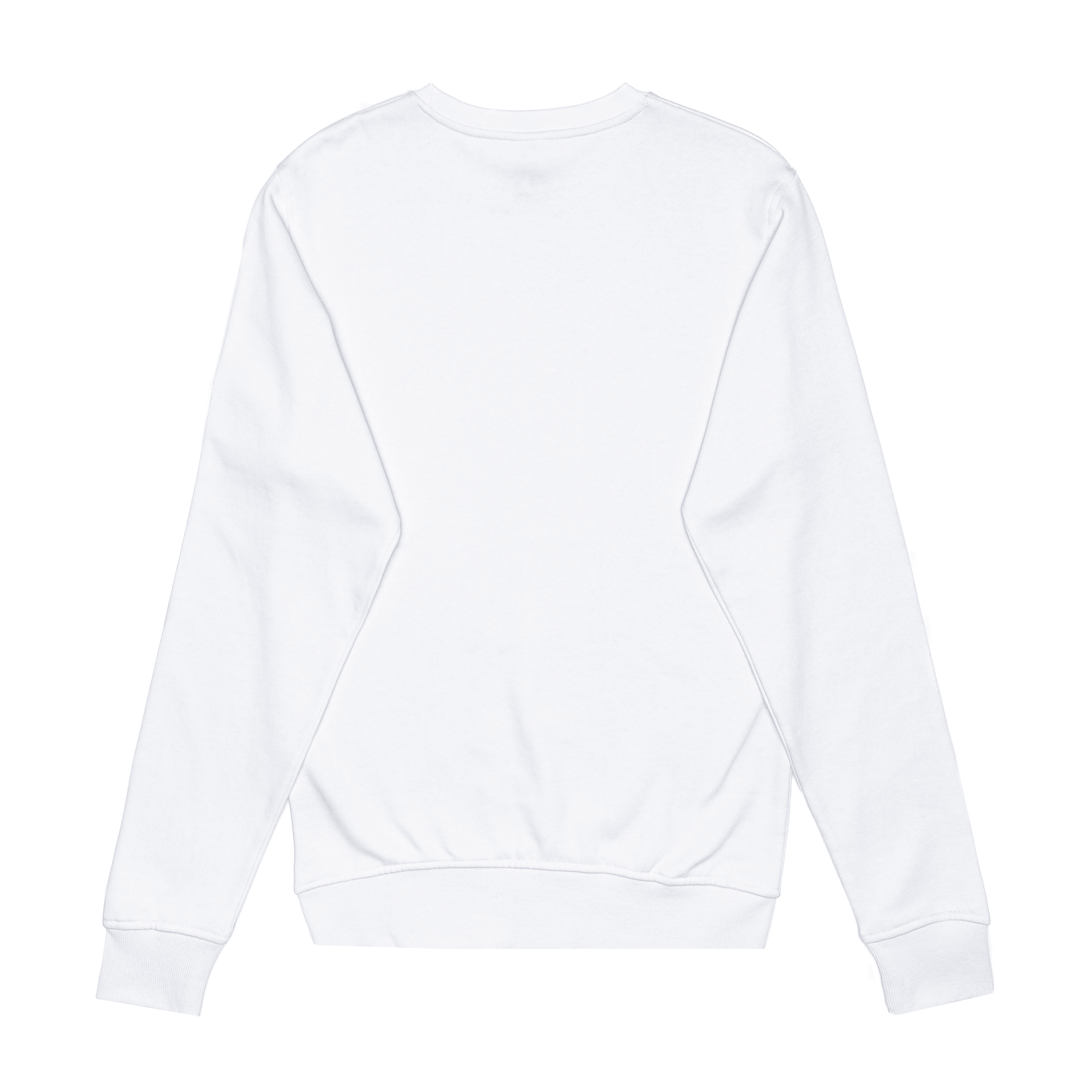 Crewnecks-HERO-1020 Unisex Blank Crewneck Sweatshirt - White-torontoscreenprinting.ca