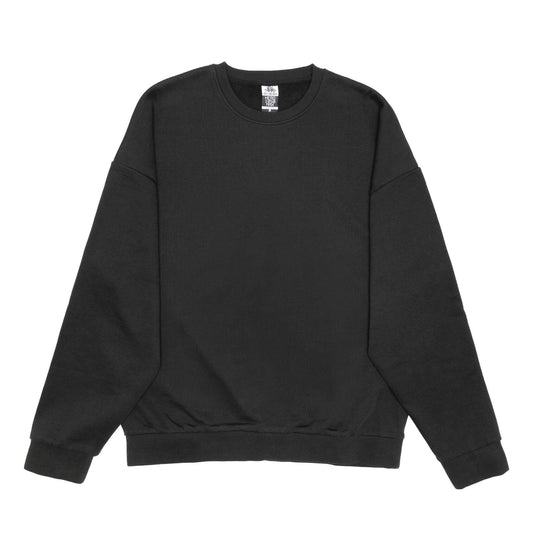 Crewnecks-HERO-1050 MAX Unisex Blank Crewneck Sweatshirt - Off Black-torontoscreenprinting.ca