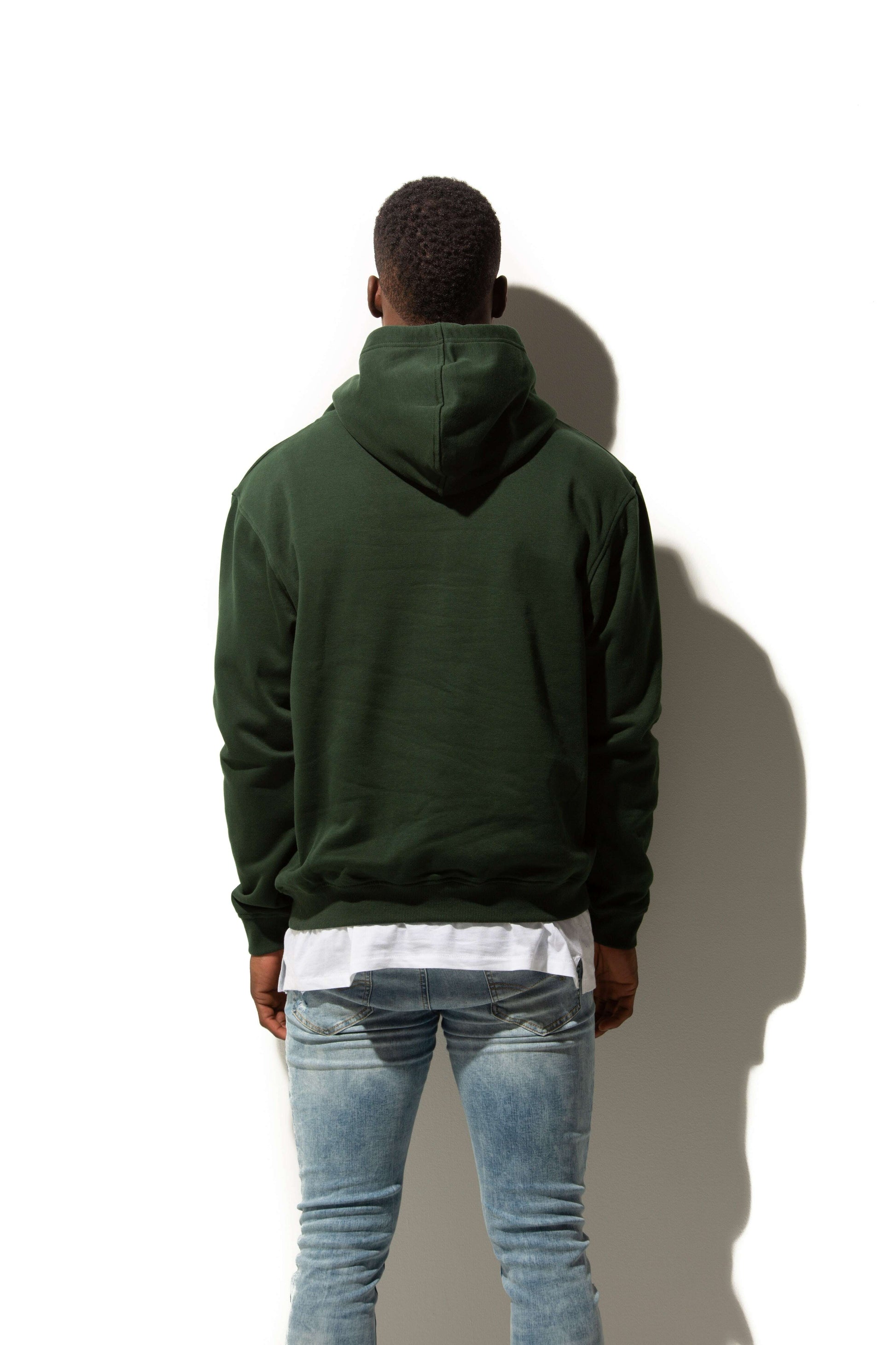 Hoodie-HERO-2020 Unisex Blank Hoodie - Forest Green-torontoscreenprinting.ca