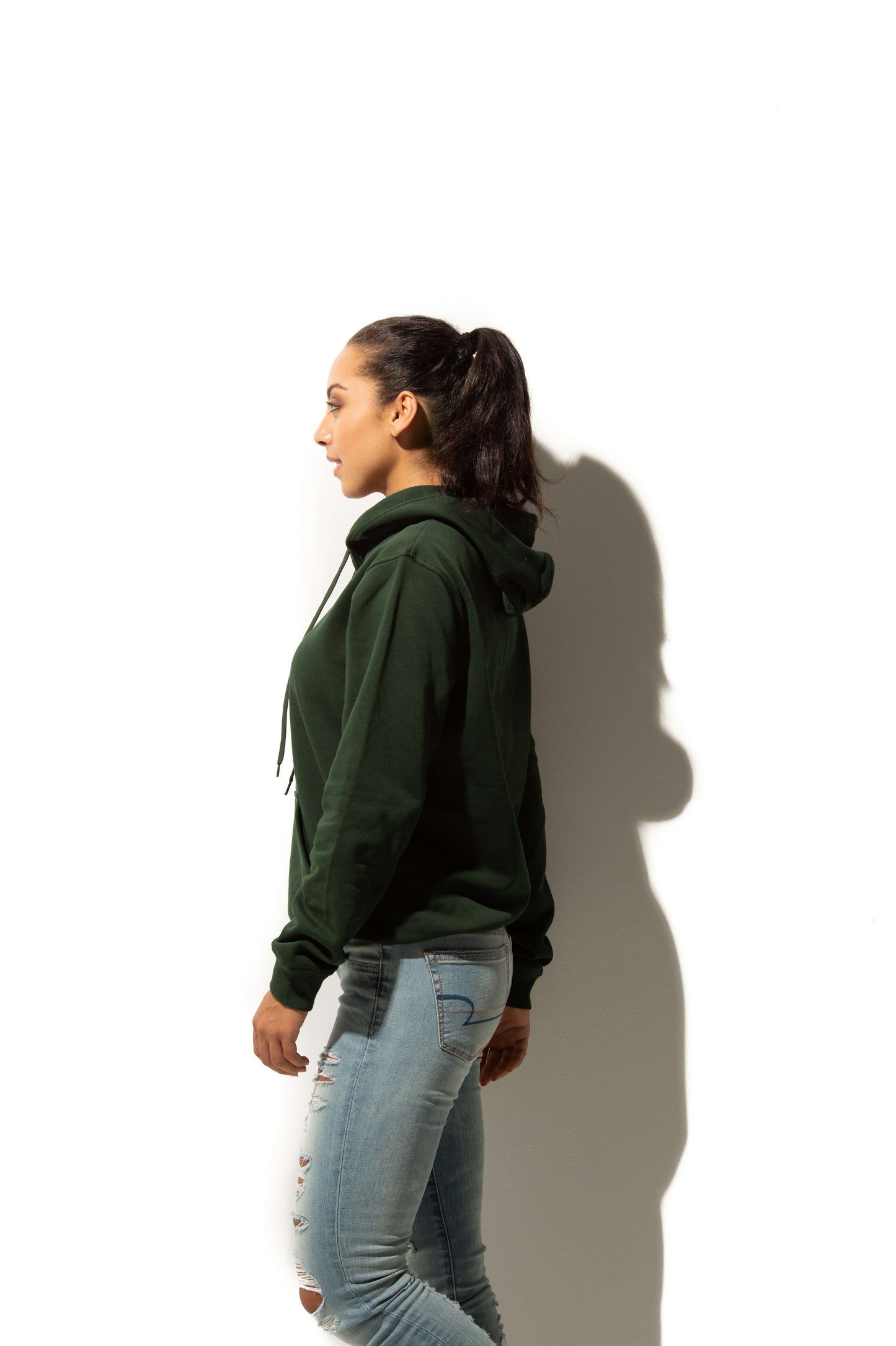 Hoodie-HERO-2020 Unisex Blank Hoodie - Forest Green-torontoscreenprinting.ca