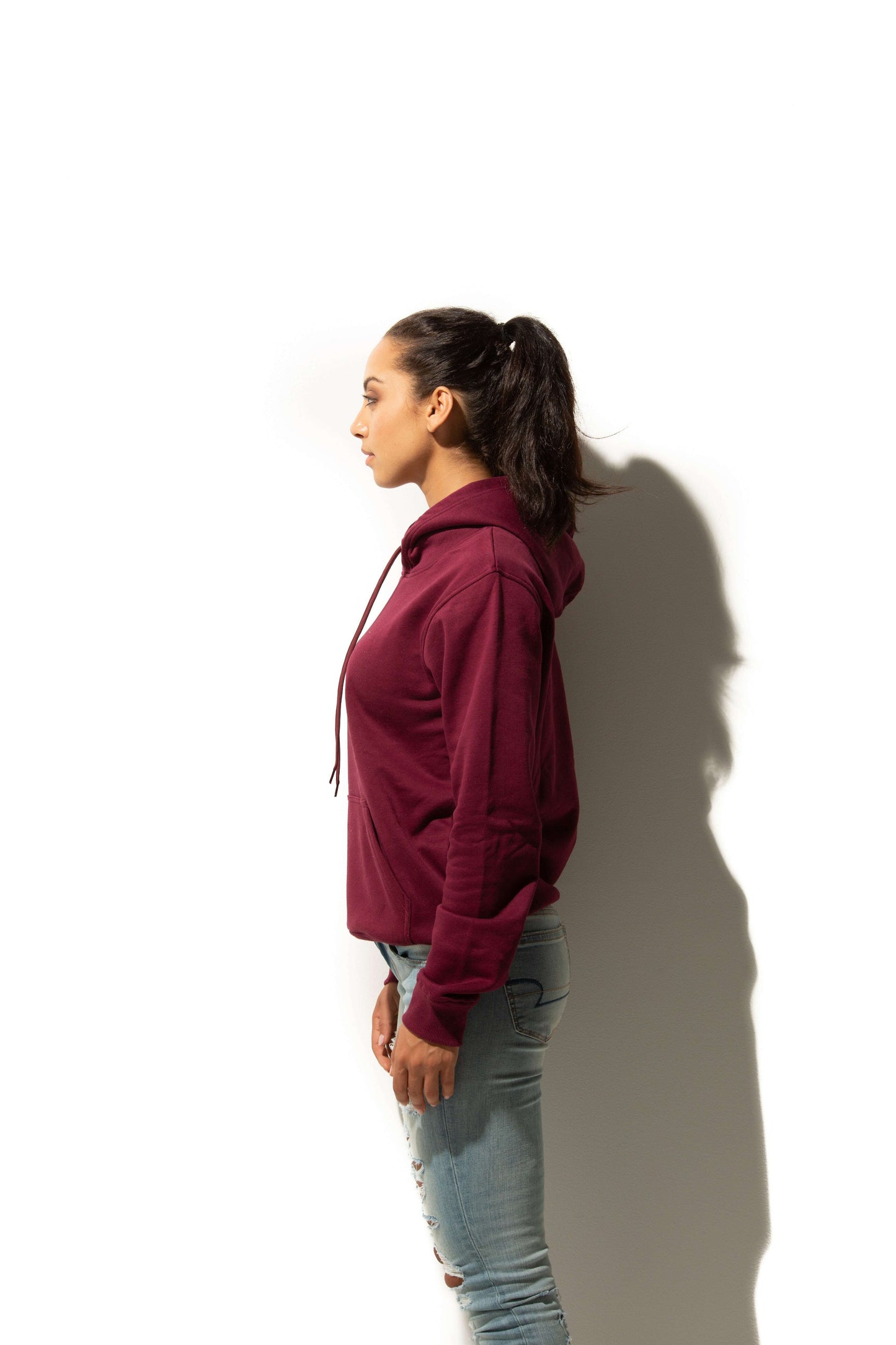 Hoodie-HERO-2020 Unisex Blank Hoodie - Maroon-torontoscreenprinting.ca