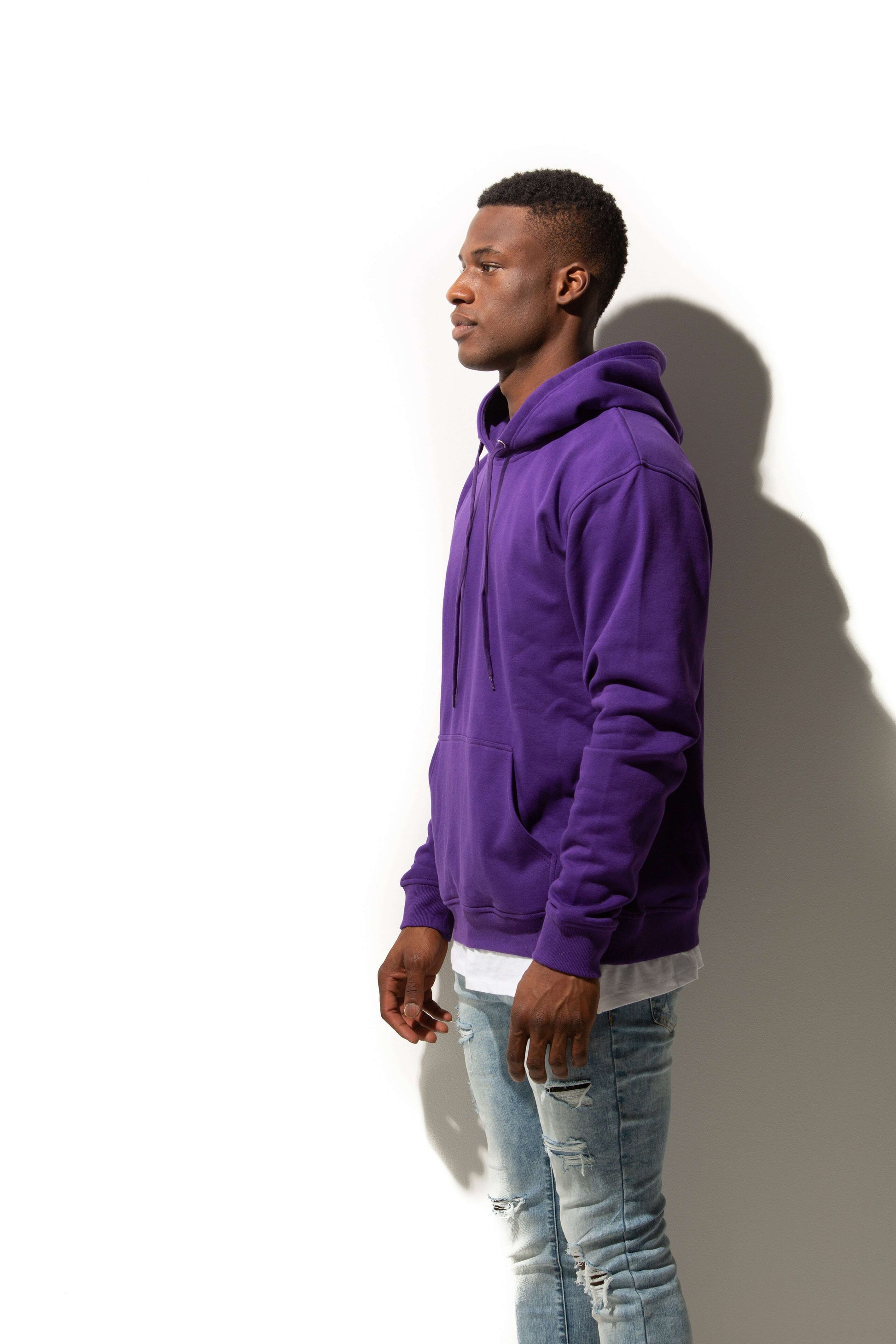 Hoodie-HERO-2020 Unisex Blank Hoodie - Purple-torontoscreenprinting.ca