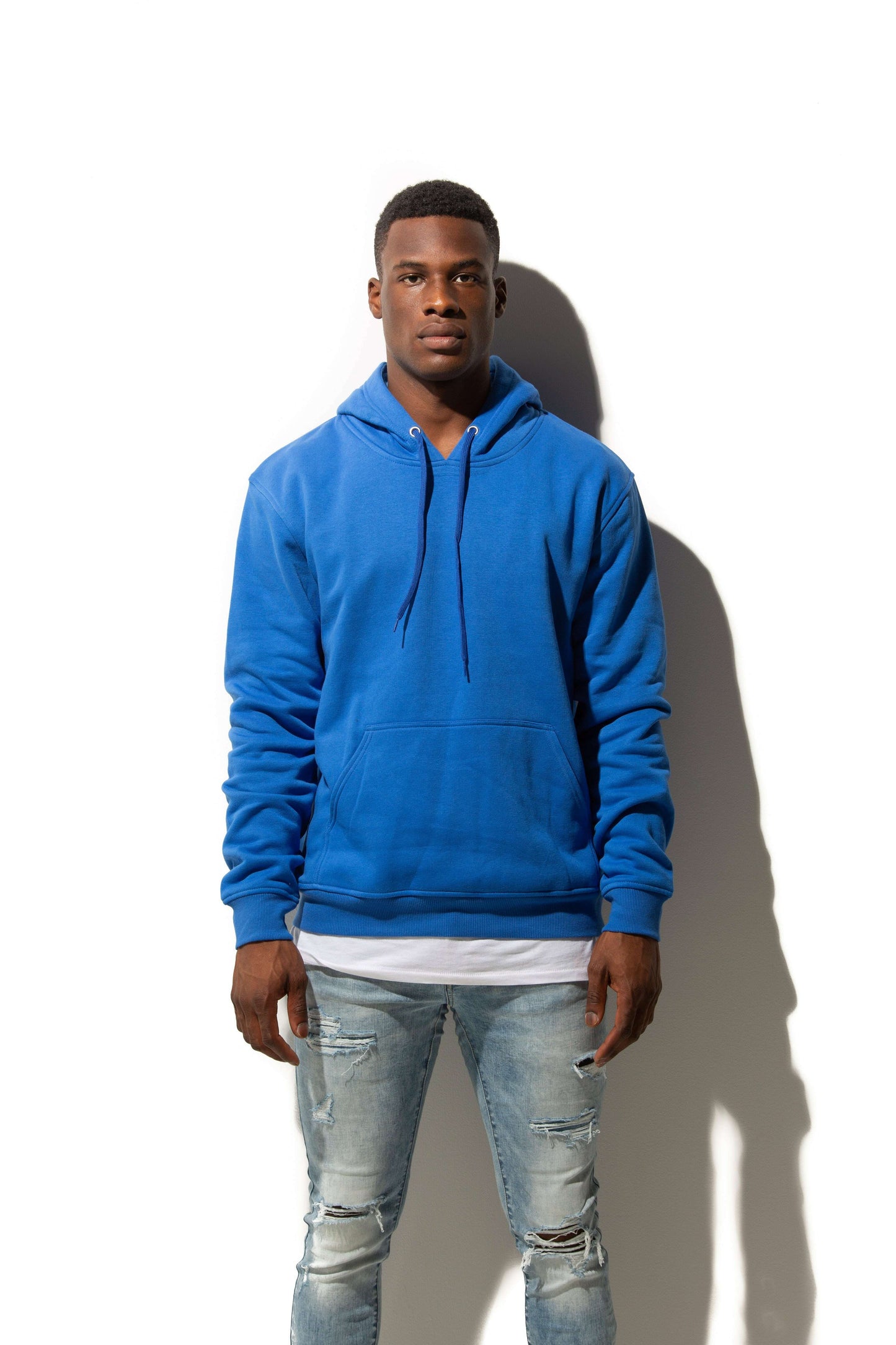 Hoodie-HERO-2020 Unisex Blank Hoodie - Royal Blue-torontoscreenprinting.ca