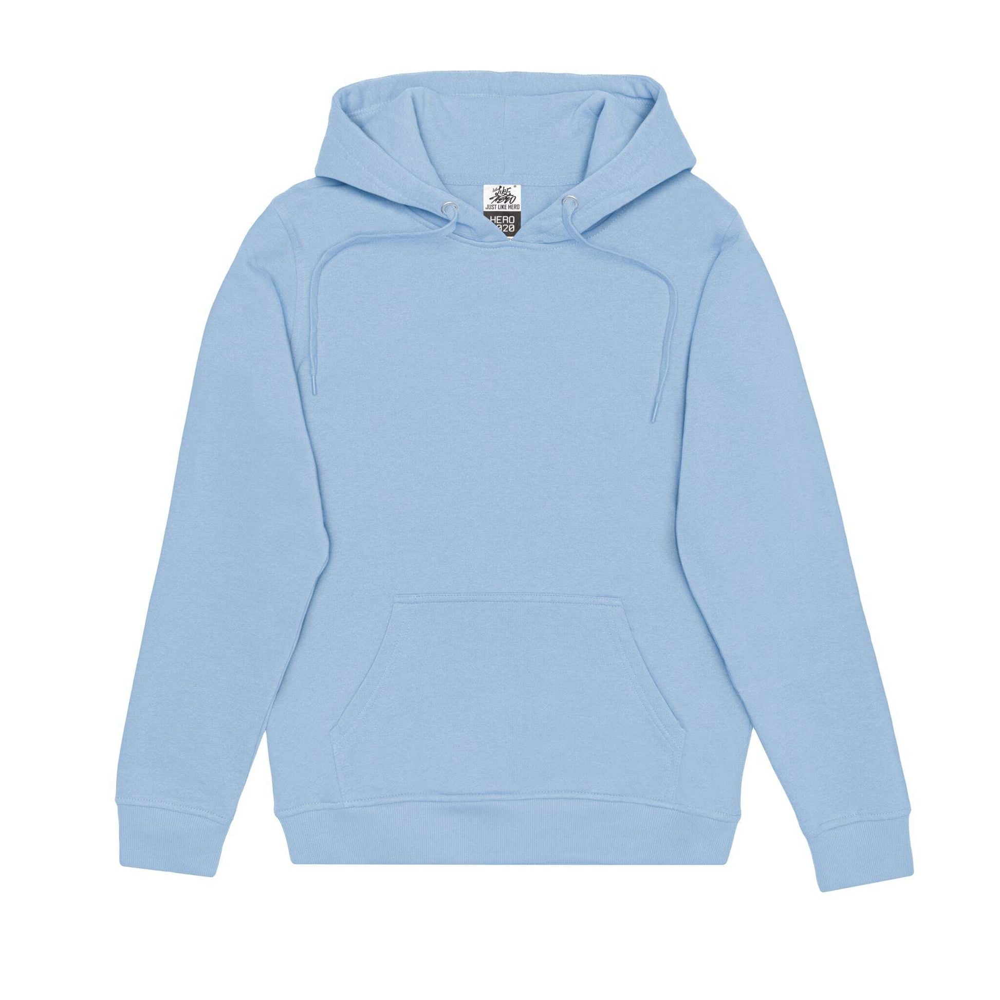 Hoodie-HERO-2020 Unisex Blank Hoodie - Sky Blue-torontoscreenprinting.ca